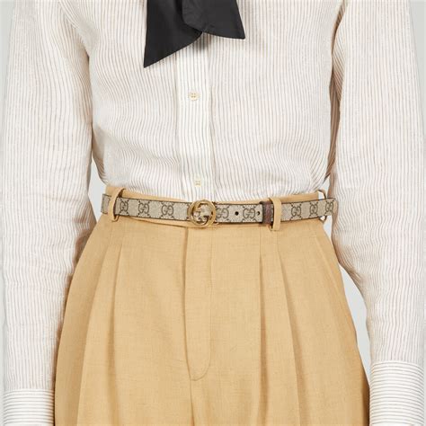 gucci blondie thin belt|Gucci belt without buckle.